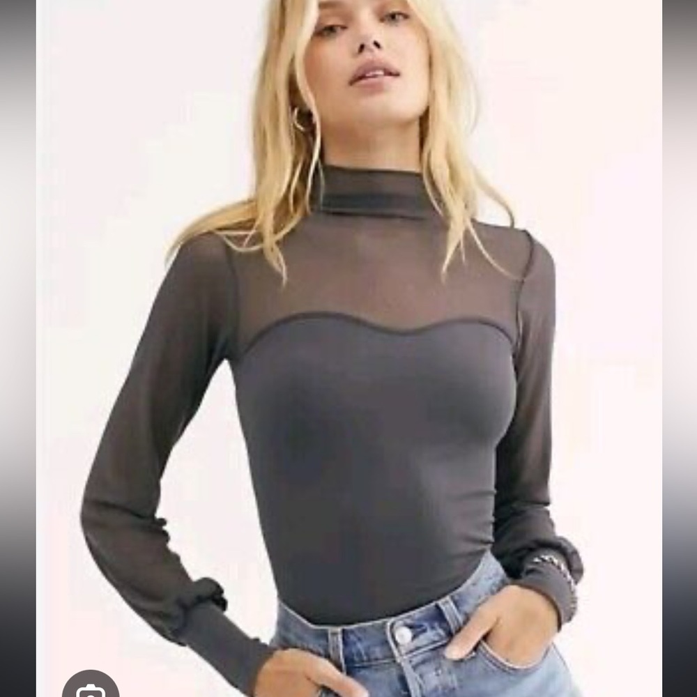 Free People Light Up Layering Top